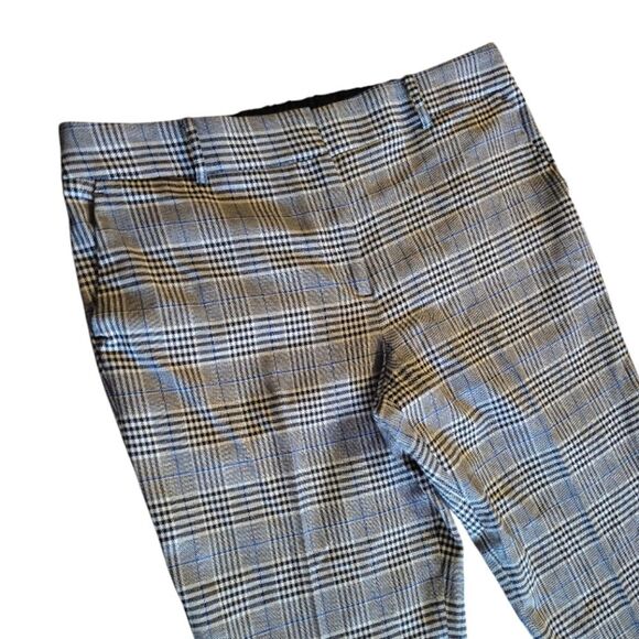 Talbots Grey Blue Plaid Hampshire Ankle Trouser Pants Plussize 14 - Picture 6 of 14